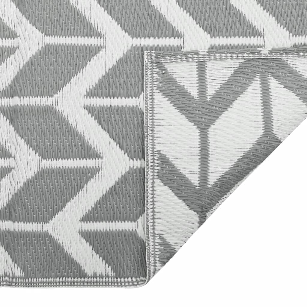 vidaXL Covor de exterior, ARAKIL gri, 140x200 cm, PP vidaXL Covor de exterior, ARAKIL gri, 140x200 cm, PP