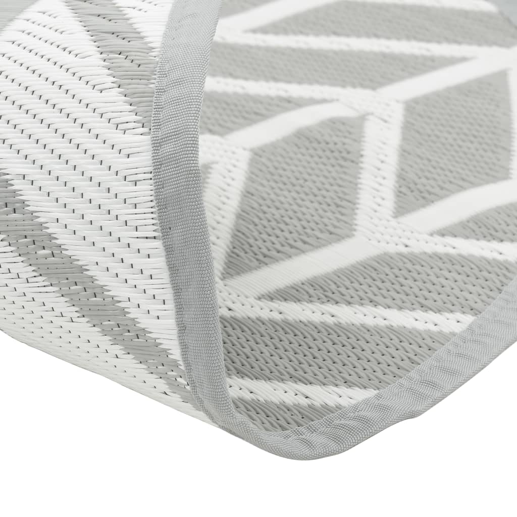 vidaXL Covor de exterior, ARAKIL gri, Ø200 cm, PP vidaXL Covor de exterior, ARAKIL gri, Ø200 cm, PP