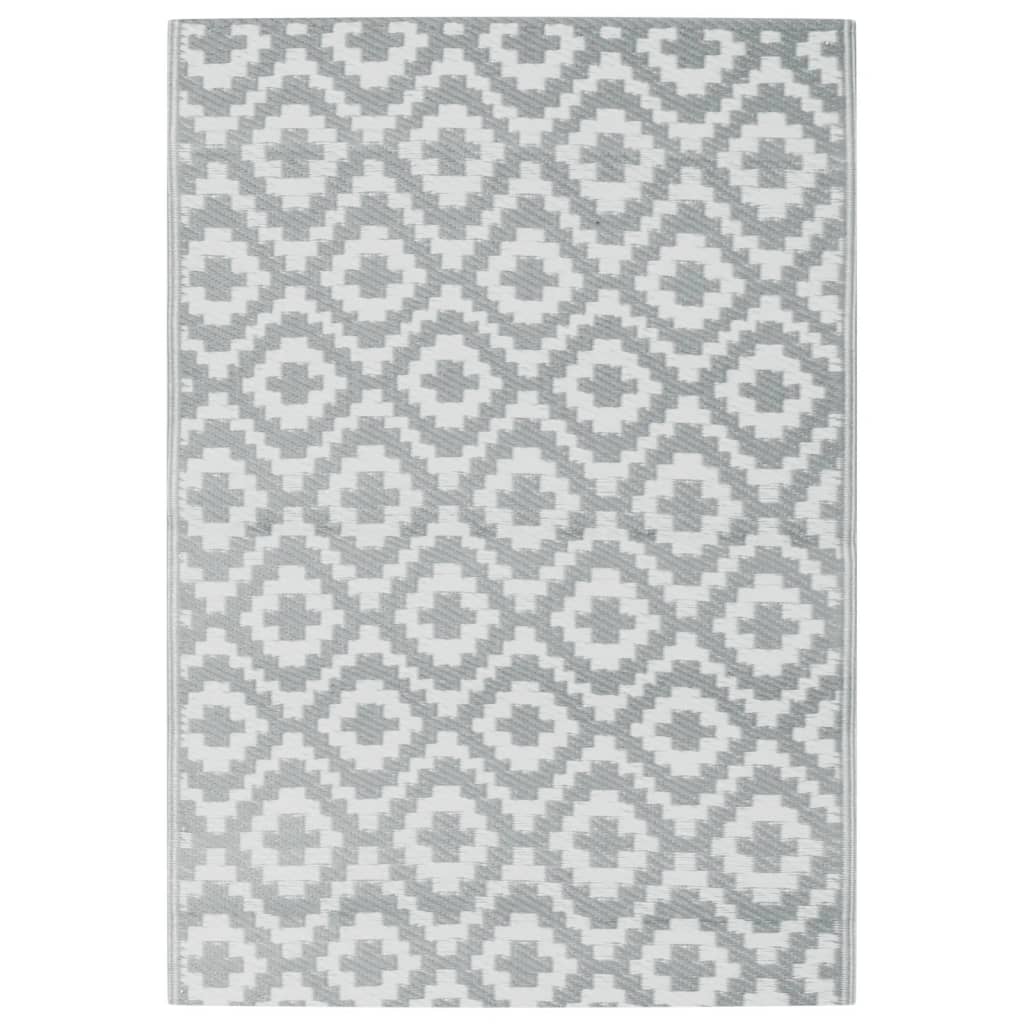 vidaXL Covor de exterior, ARAKIL gri, 160x230 cm, PP vidaXL Covor de exterior, ARAKIL gri, 160x230 cm, PP