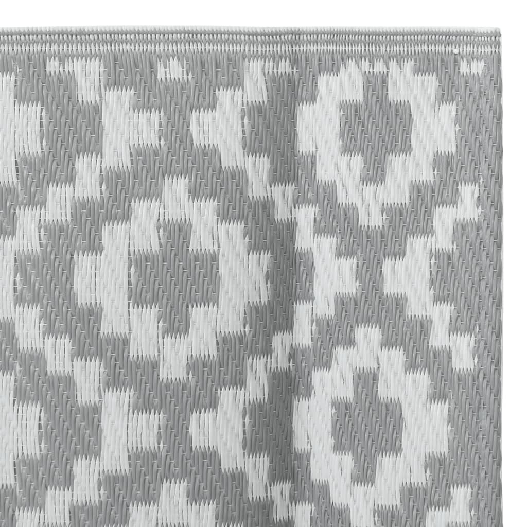 vidaXL Covor de exterior, ARAKIL gri, 190x290 cm, PP vidaXL Covor de exterior, ARAKIL gri, 190x290 cm, PP