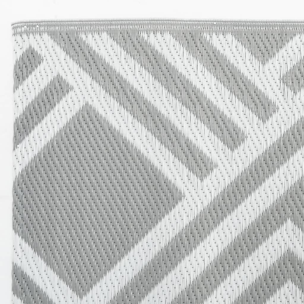 vidaXL Covor de exterior, ARAKIL gri, 120x180 cm, PP vidaXL Covor de exterior, ARAKIL gri, 120x180 cm, PP