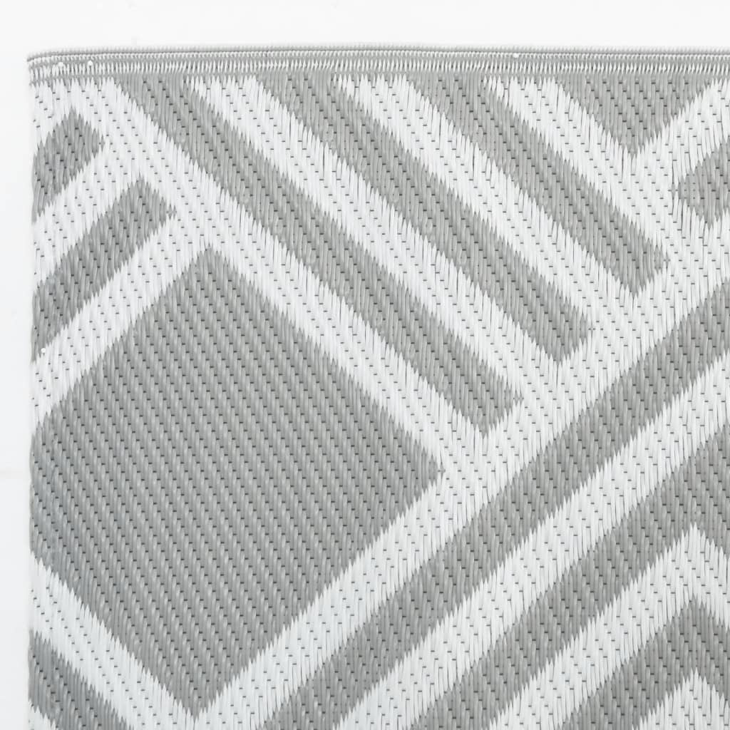 vidaXL Covor de exterior, ARAKIL gri, 160x230 cm, PP vidaXL Covor de exterior, ARAKIL gri, 160x230 cm, PP