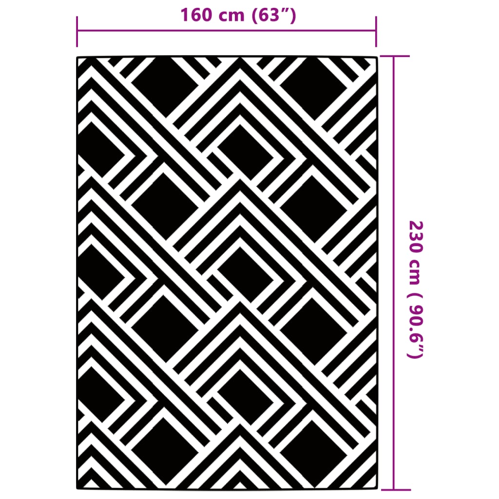 vidaXL Covor de exterior, ARAKIL gri, 160x230 cm, PP vidaXL Covor de exterior, ARAKIL gri, 160x230 cm, PP