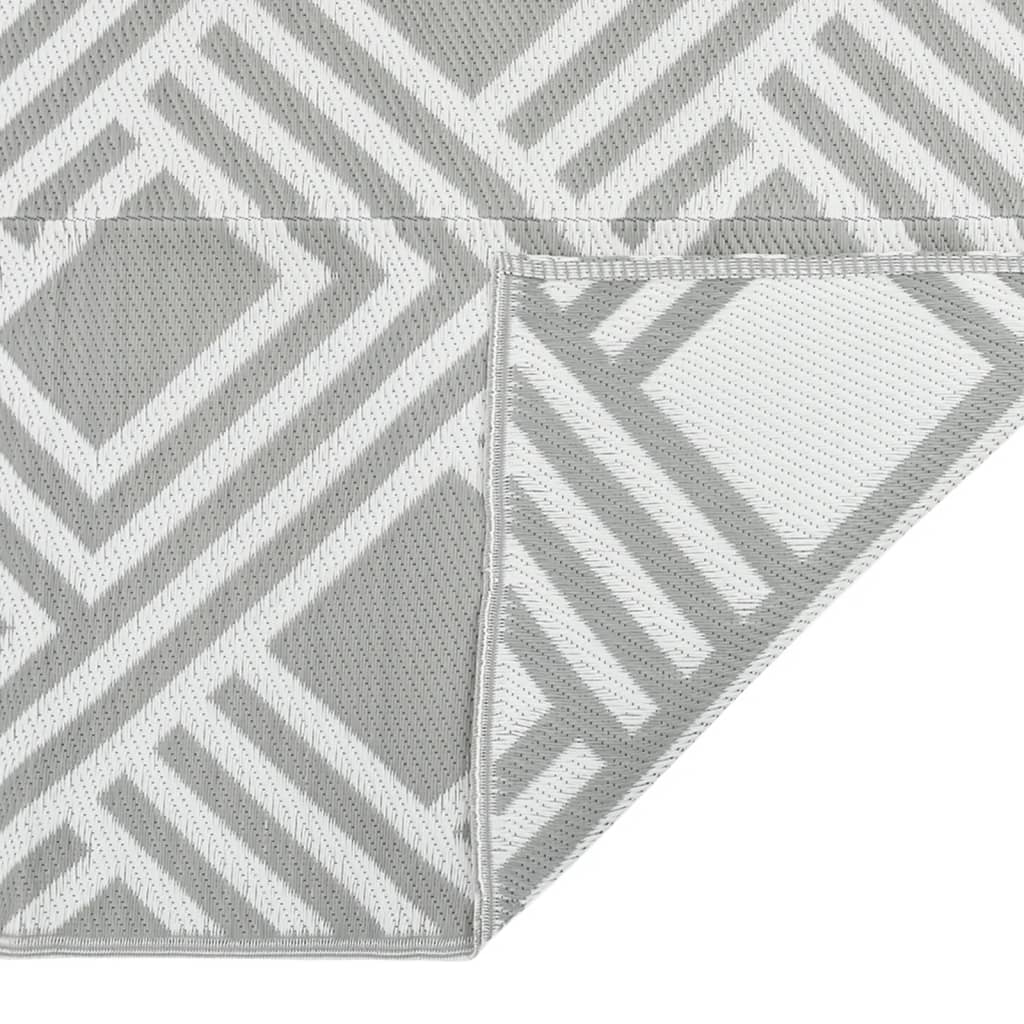 vidaXL Covor de exterior, ARAKIL gri, 190x290 cm, PP vidaXL Covor de exterior, ARAKIL gri, 190x290 cm, PP