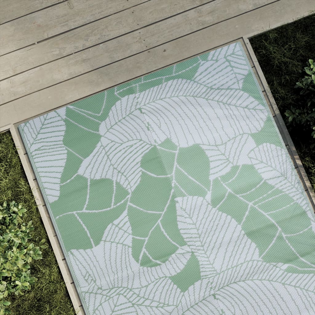 vidaXL Covor de exterior, ARAKIL Verde, 120x180 cm, PP vidaXL Covor de exterior, ARAKIL Verde, 120x180 cm, PP
