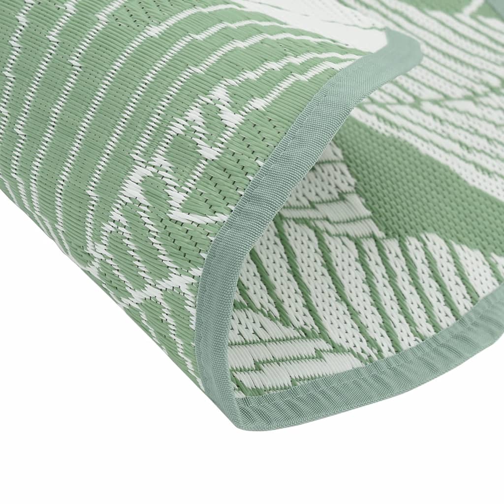vidaXL Covor de exterior, ARAKIL verde, Ø160 cm, PP vidaXL Covor de exterior, ARAKIL verde, Ø160 cm, PP
