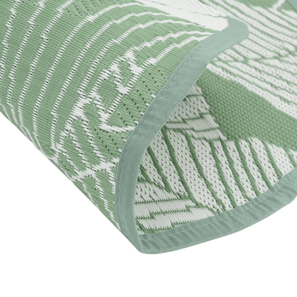 vidaXL Covor de exterior, ARAKIL verde, Ø200 cm, PP vidaXL Covor de exterior, ARAKIL verde, Ø200 cm, PP