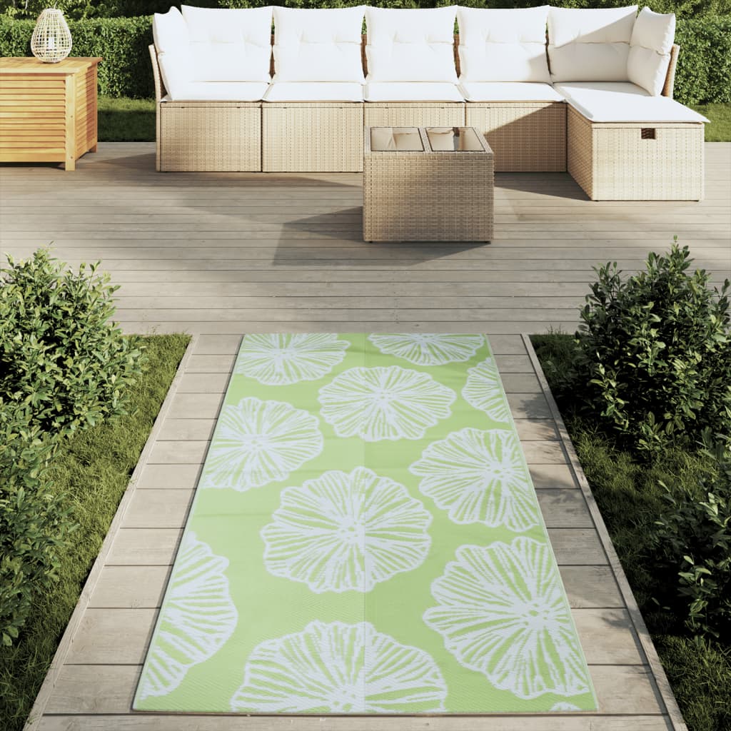 vidaXL Covor de exterior, ARAKIL verde, 80x150 cm, PP vidaXL Covor de exterior, ARAKIL verde, 80x150 cm, PP