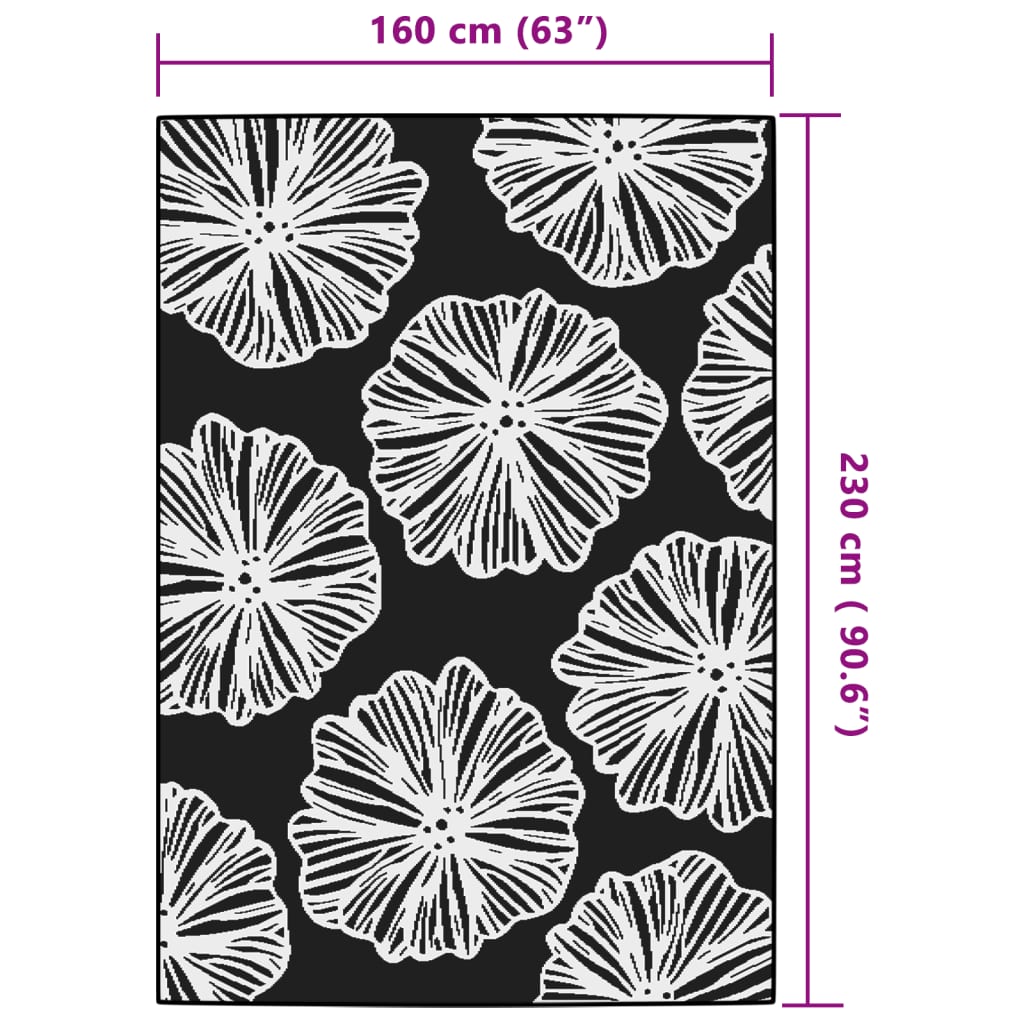 vidaXL Covor de exterior, ARAKIL Verde, 160x230 cm, PP vidaXL Covor de exterior, ARAKIL Verde, 160x230 cm, PP