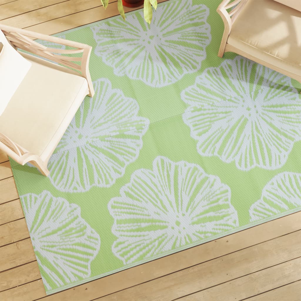 vidaXL Covor de exterior, ARAKIL Verde, 160x230 cm, PP vidaXL Covor de exterior, ARAKIL Verde, 160x230 cm, PP