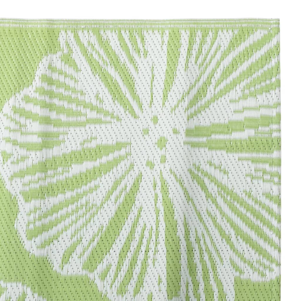 vidaXL Covor de exterior, ARAKIL verde, 140x200 cm, PP vidaXL Covor de exterior, ARAKIL verde, 140x200 cm, PP