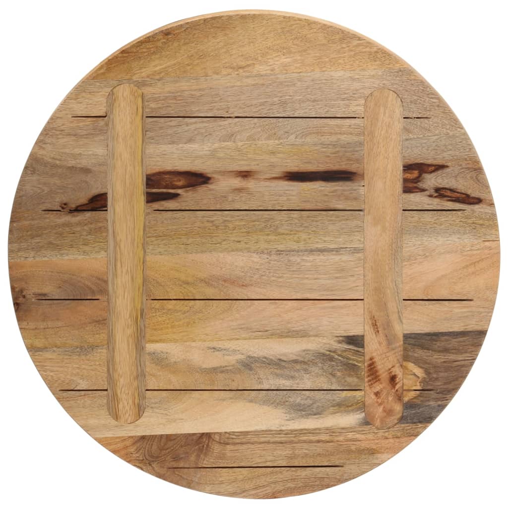 vidaXL Blat de masă rotund, Ø 50x2,5 cm, lemn masiv de mango brut vidaXL Blat de masă rotund, Ø 50x2,5 cm, lemn masiv de mango brut