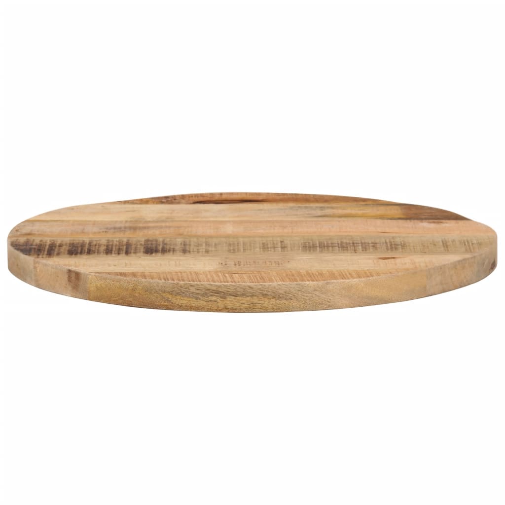 vidaXL Blat de masă rotund, Ø 60x3,8 cm, lemn masiv de mango brut vidaXL Blat de masă rotund, Ø 60x3,8 cm, lemn masiv de mango brut