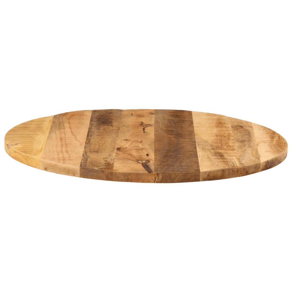 vidaXL Blat de masă rotund, Ø 70x3,8 cm, lemn masiv de mango brut vidaXL Blat de masă rotund, Ø 70x3,8 cm, lemn masiv de mango brut