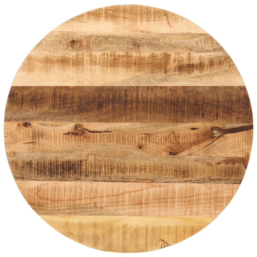 vidaXL Blat de masă rotund, Ø 70x3,8 cm, lemn masiv de mango brut vidaXL Blat de masă rotund, Ø 70x3,8 cm, lemn masiv de mango brut