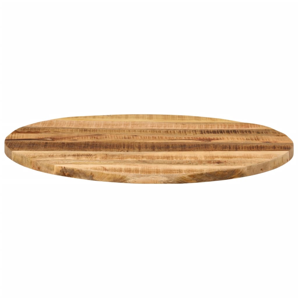 vidaXL Blat de masă rotund, Ø 90x2,5 cm, lemn masiv de mango brut vidaXL Blat de masă rotund, Ø 90x2,5 cm, lemn masiv de mango brut
