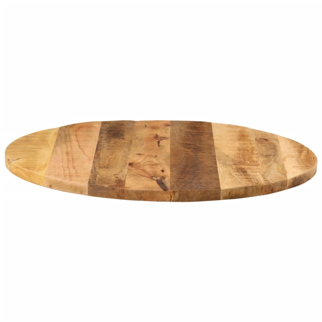 vidaXL Blat de masă rotund, Ø 90x2,5 cm, lemn masiv de mango brut vidaXL Blat de masă rotund, Ø 90x2,5 cm, lemn masiv de mango brut