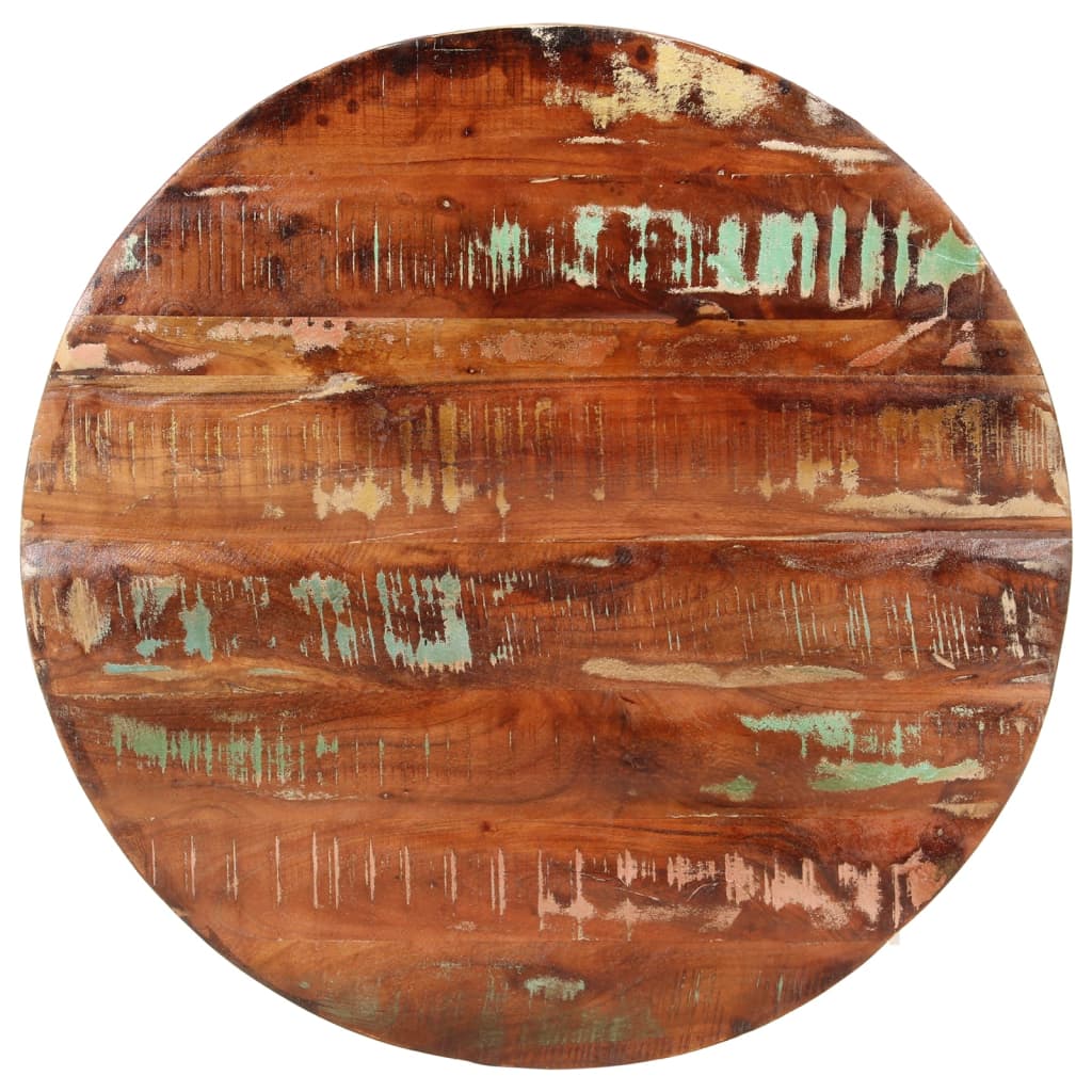 vidaXL Blat de masă rotund, Ø 80x1,5 cm, lemn masiv reciclat vidaXL Blat de masă rotund, Ø 80x1,5 cm, lemn masiv reciclat