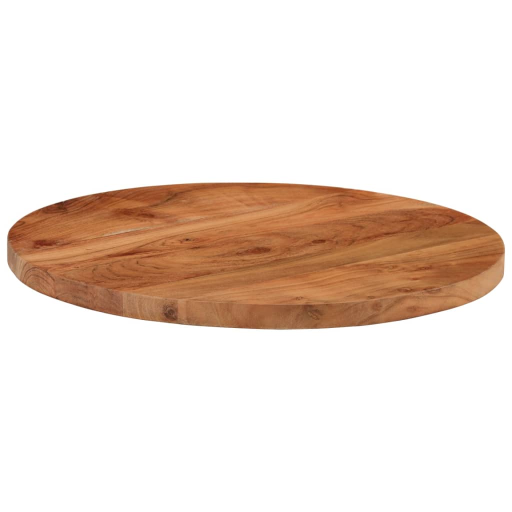 vidaXL Blat de masă rotund, Ø40x2,5 cm, lemn masiv de acacia