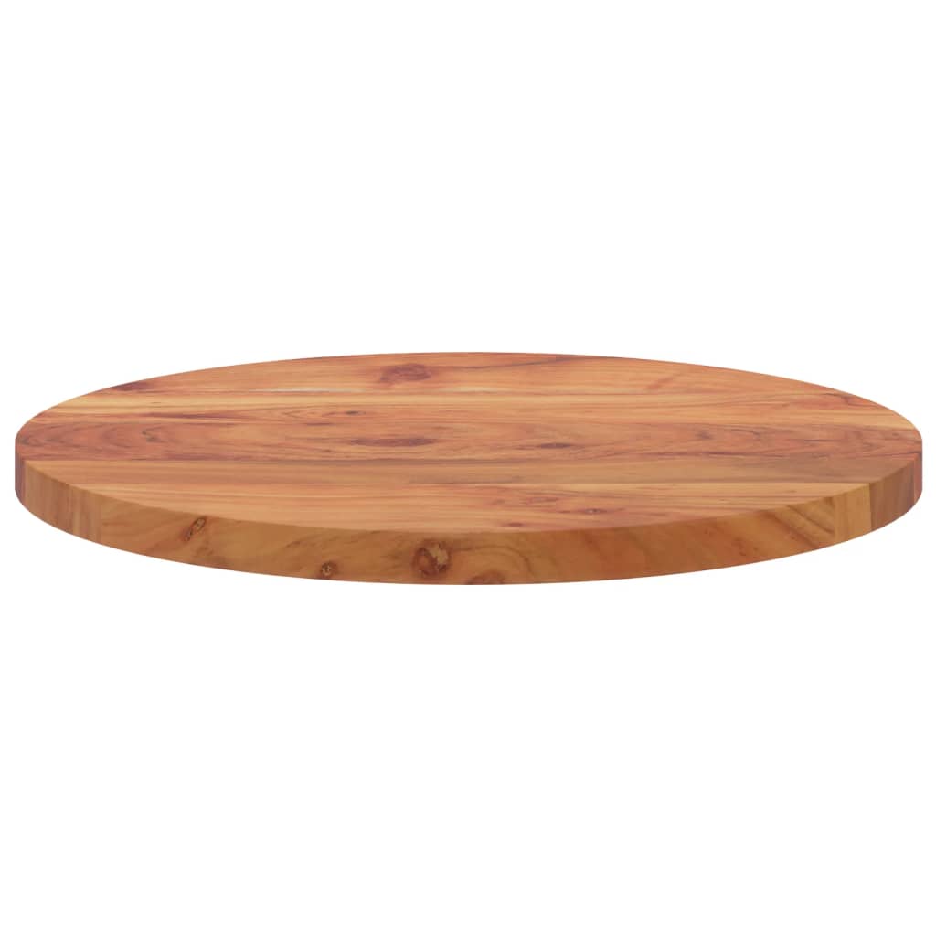 vidaXL Blat de masă rotund, Ø60x3,8 cm, lemn masiv de acacia vidaXL Blat de masă rotund, Ø60x3,8 cm, lemn masiv de acacia