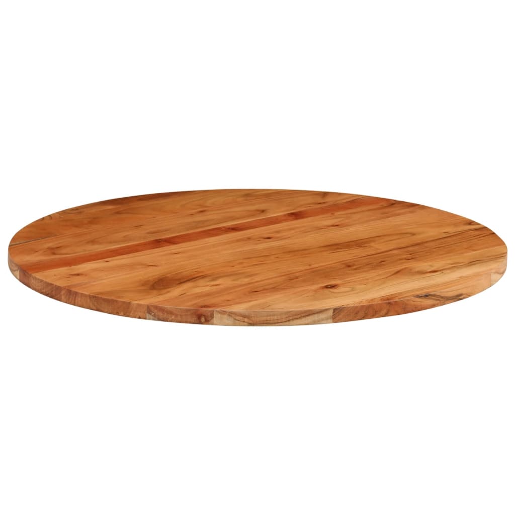 vidaXL Blat de masă rotund, Ø70x3,8 cm, lemn masiv de acacia vidaXL Blat de masă rotund, Ø70x3,8 cm, lemn masiv de acacia