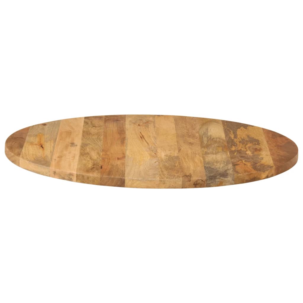 vidaXL Blat de masă rotund, Ø 80x2,5 cm, lemn masiv de mango brut vidaXL Blat de masă rotund, Ø 80x2,5 cm, lemn masiv de mango brut