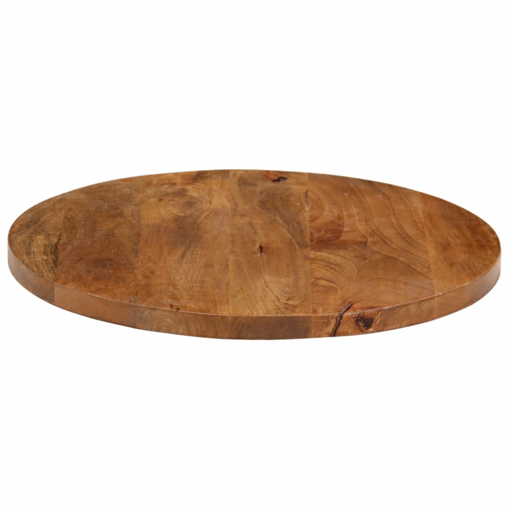vidaXL Blat de masă rotund, Ø 60x2,5 cm, lemn masiv de mango brut vidaXL Blat de masă rotund, Ø 60x2,5 cm, lemn masiv de mango brut