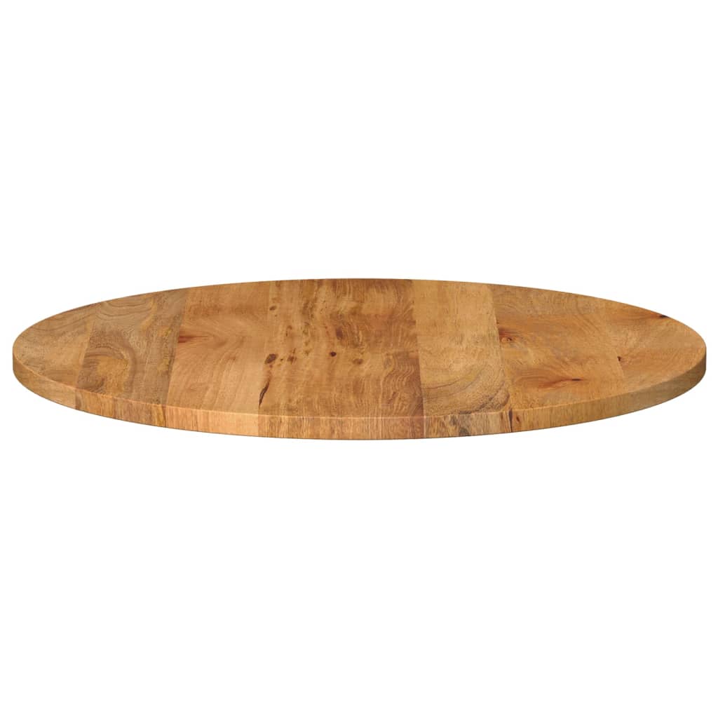 vidaXL Blat de masă rotund, Ø 70x3,8 cm, lemn masiv de mango brut vidaXL Blat de masă rotund, Ø 70x3,8 cm, lemn masiv de mango brut