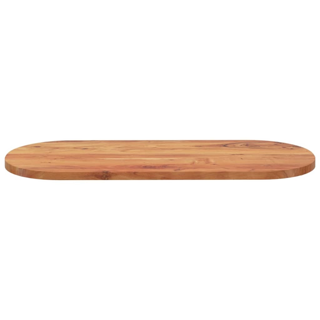 vidaXL Blat de masă oval, 100x40x2,5 cm, lemn masiv de acacia