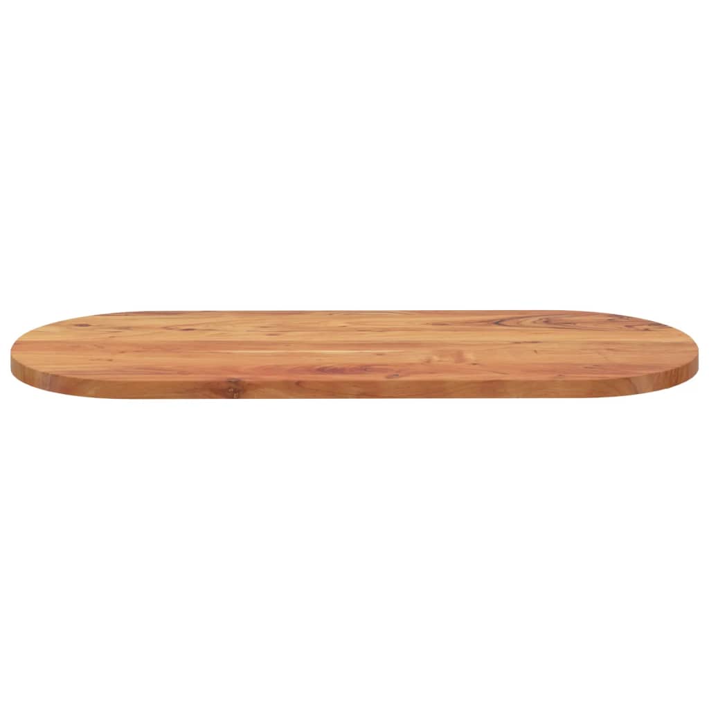 vidaXL Blat de masă oval, 120x50x2,5 cm, lemn masiv de acacia