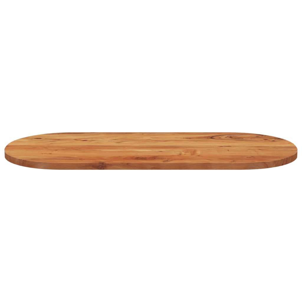 vidaXL Blat de masă oval, 90x40x3,8 cm, lemn masiv de acacia vidaXL Blat de masă oval, 90x40x3,8 cm, lemn masiv de acacia