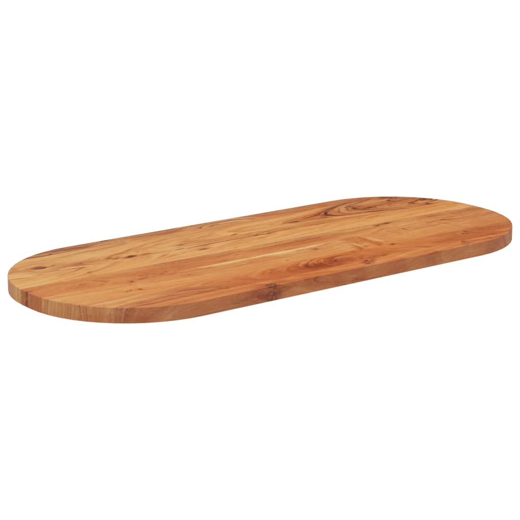 vidaXL Blat de masă oval, 100x40x3,8 cm, lemn masiv de acacia