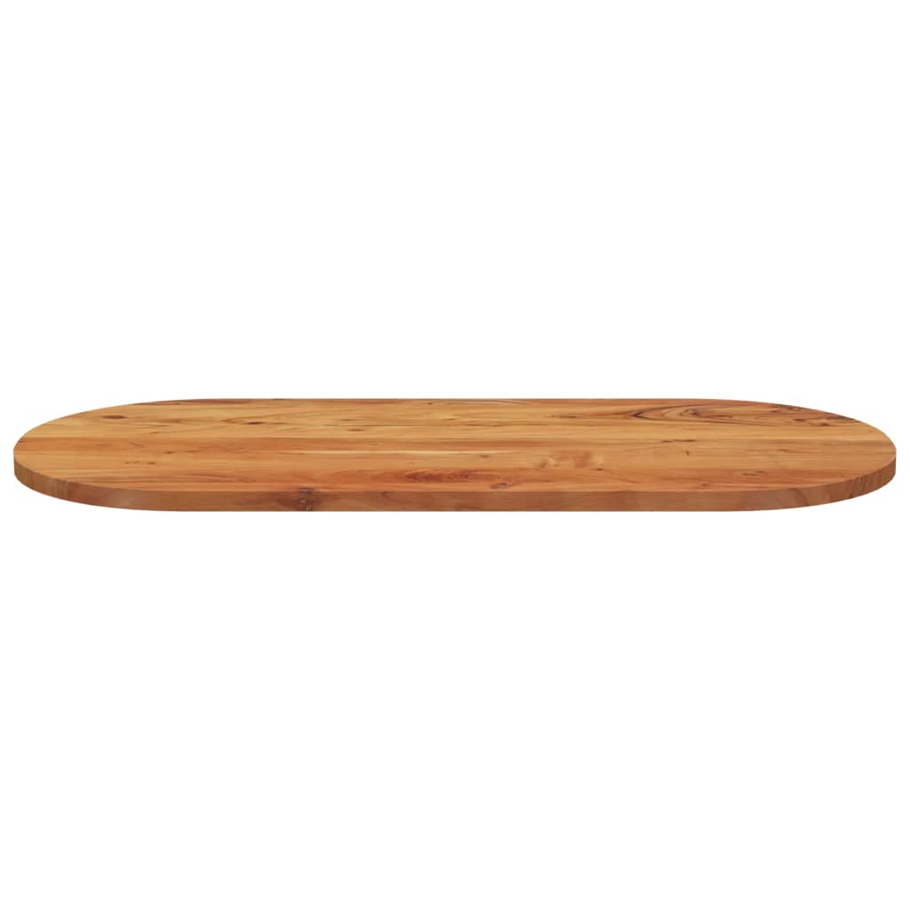 vidaXL Blat de masă oval, 110x50x3,8 cm, lemn masiv de acacia