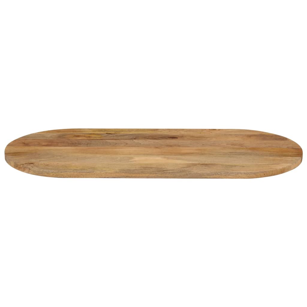 vidaXL Blat de masă oval, 100x40x3,8 cm, lemn masiv de mango