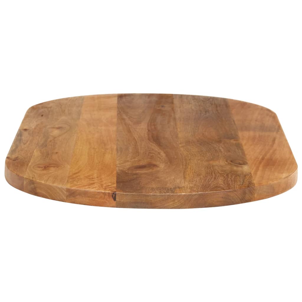 vidaXL Blat de masă oval, 90x40x2,5 cm, lemn masiv de mango