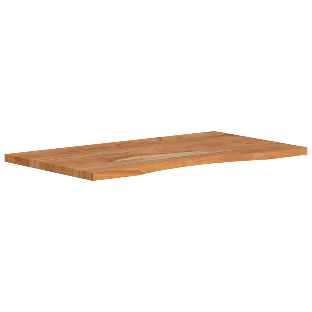 vidaXL Blat de birou 80x50x2,5 cm dreptunghiular lemn masiv de acacia vidaXL Blat de birou 80x50x2,5 cm dreptunghiular lemn masiv de acacia