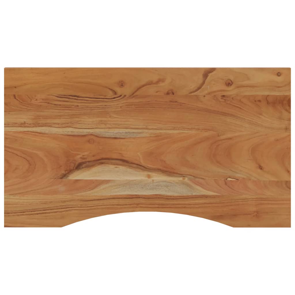 vidaXL Blat de birou 90x50x2,5 cm dreptunghiular lemn masiv de acacia vidaXL Blat de birou 90x50x2,5 cm dreptunghiular lemn masiv de acacia