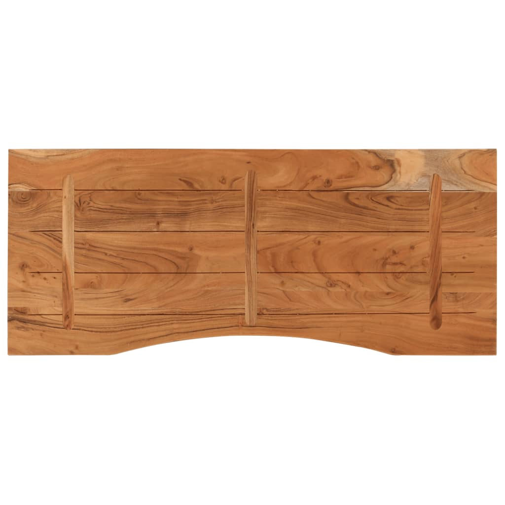 vidaXL Blat de birou 110x50x2,5 cm dreptunghiular lemn masiv de acacia vidaXL Blat de birou 110x50x2,5 cm dreptunghiular lemn masiv de acacia
