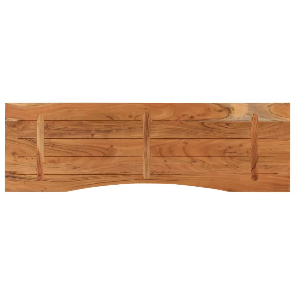 vidaXL Blat de birou 140x50x2,5 cm dreptunghiular lemn masiv de acacia vidaXL Blat de birou 140x50x2,5 cm dreptunghiular lemn masiv de acacia