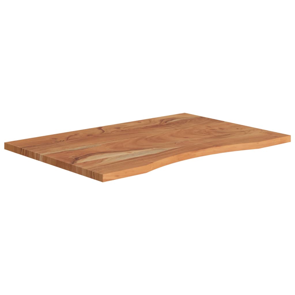 vidaXL Blat de birou 80x60x2,5 cm dreptunghiular lemn masiv de acacia vidaXL Blat de birou 80x60x2,5 cm dreptunghiular lemn masiv de acacia