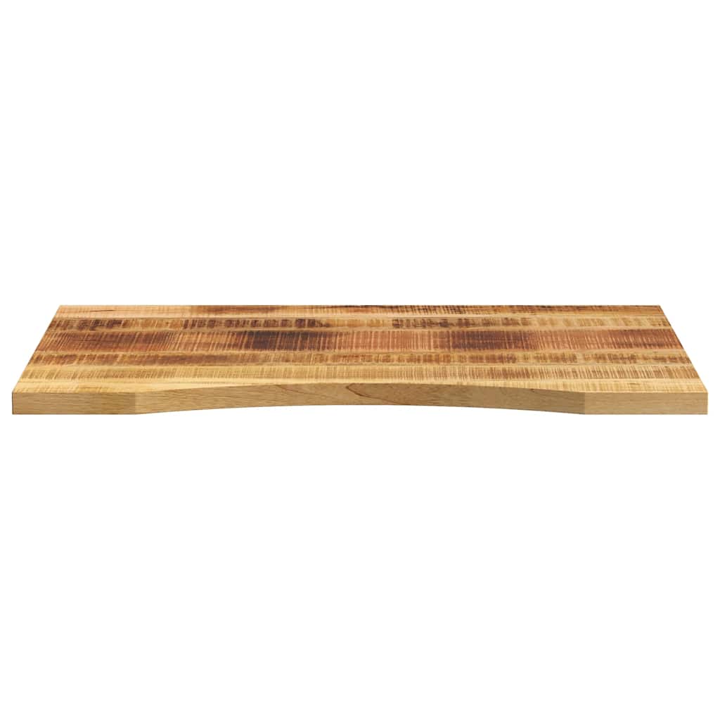 vidaXL Blat birou cu decupaj curbat 80x50x2,5 cm lemn masiv mango brut vidaXL Blat birou cu decupaj curbat 80x50x2,5 cm lemn masiv mango brut