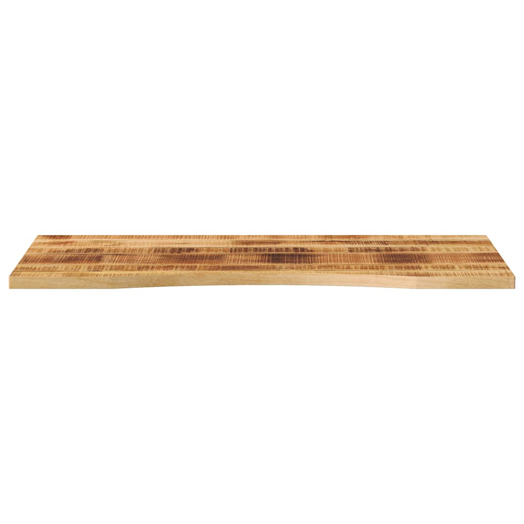 vidaXL Blat birou cu decupaj curbat 140x50x2,5cm lemn masiv mango brut