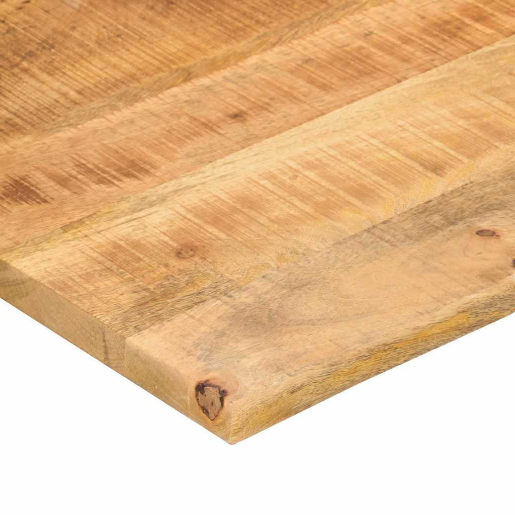 vidaXL Blat birou cu decupaj curbat 140x50x2,5cm lemn masiv mango brut