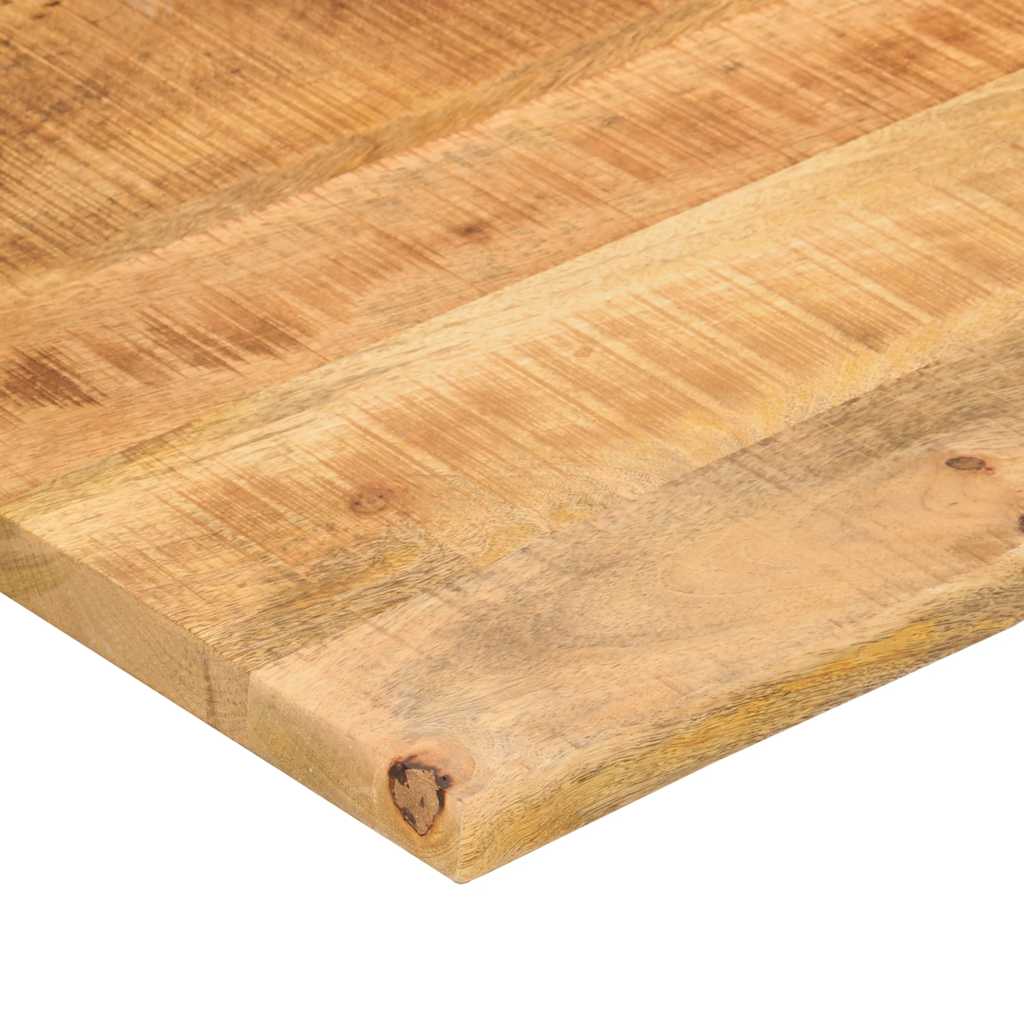 vidaXL Blat birou cu decupaj curbat 110x80x2,5cm lemn masiv mango brut vidaXL Blat birou cu decupaj curbat 110x80x2,5cm lemn masiv mango brut