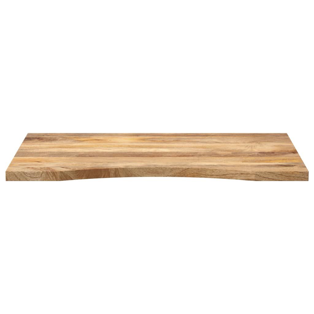 vidaXL Blat birou cu decupaj curbat 100x50x2,5cm lemn masiv mango brut vidaXL Blat birou cu decupaj curbat 100x50x2,5cm lemn masiv mango brut