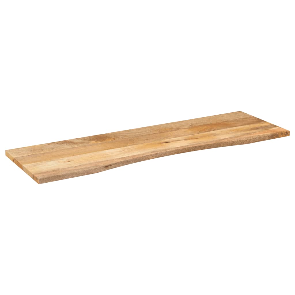 vidaXL Blat birou cu decupaj curbat 160x50x2,5cm lemn masiv mango brut