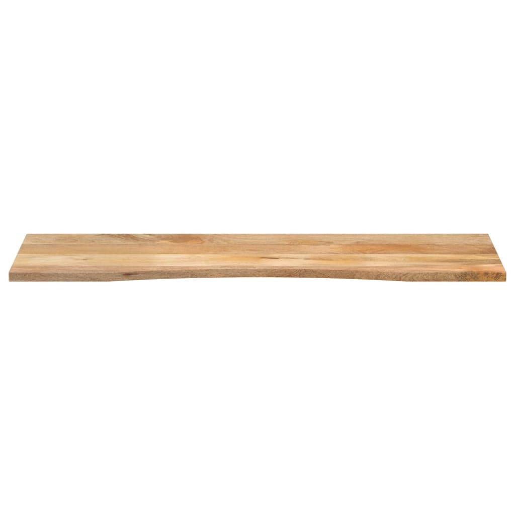 vidaXL Blat birou cu decupaj curbat 160x50x2,5cm lemn masiv mango brut