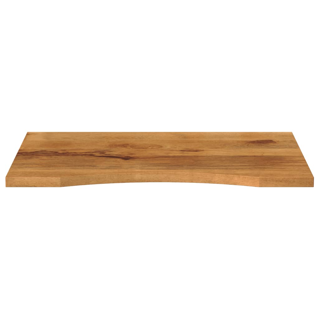 vidaXL Blat birou cu decupaj curbat 100x50x2,5cm lemn masiv mango brut vidaXL Blat birou cu decupaj curbat 100x50x2,5cm lemn masiv mango brut