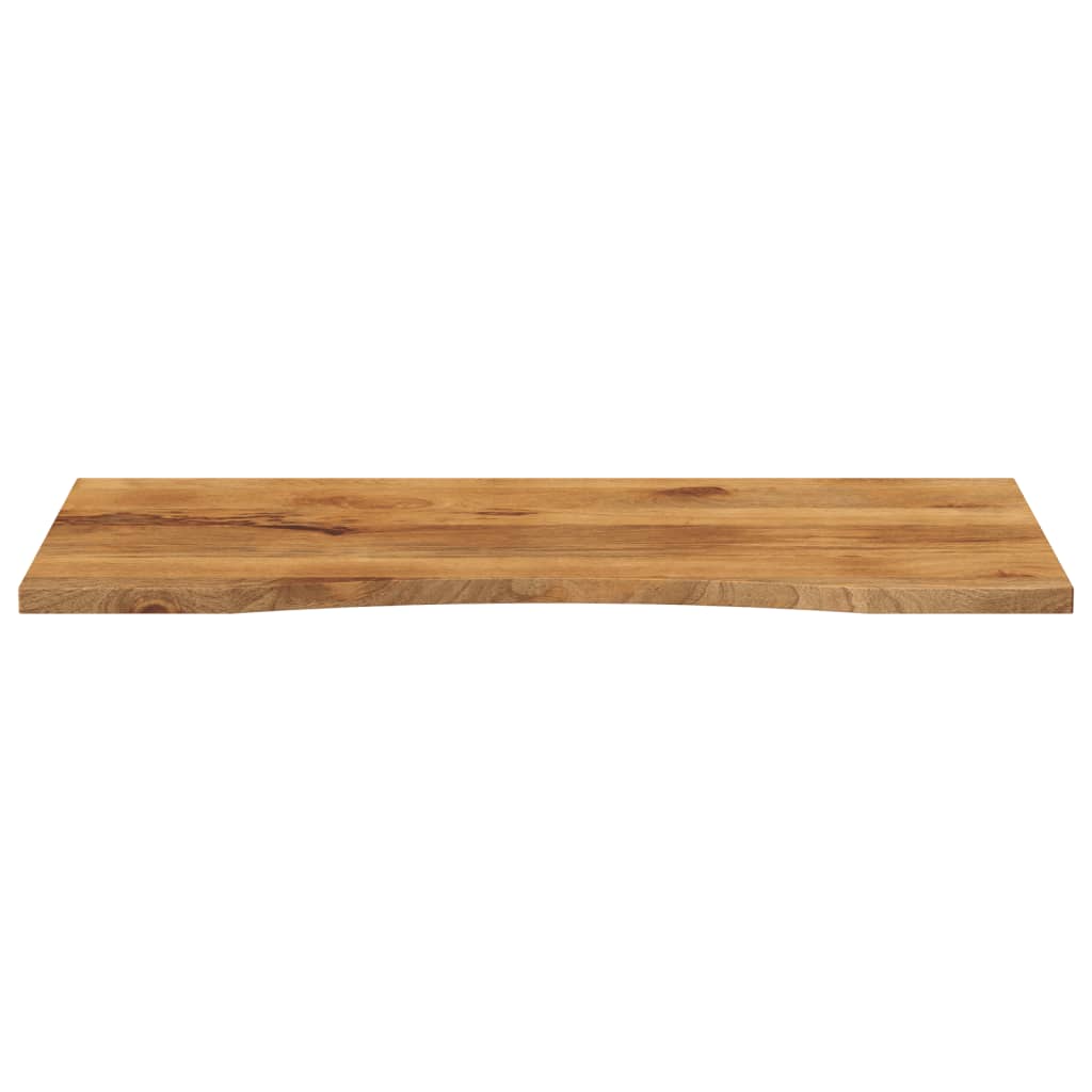 vidaXL Blat birou cu decupaj curbat 110x50x2,5cm lemn masiv mango brut vidaXL Blat birou cu decupaj curbat 110x50x2,5cm lemn masiv mango brut
