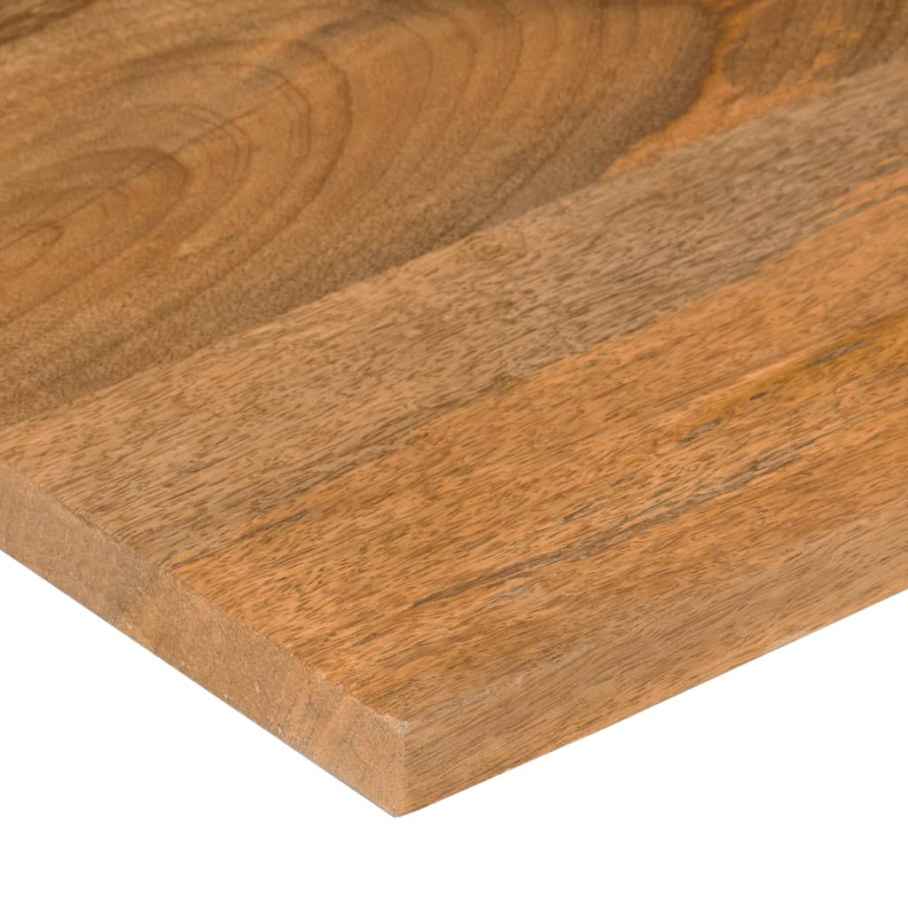 vidaXL Blat birou cu decupaj curbat 120x50x2,5cm lemn masiv mango brut